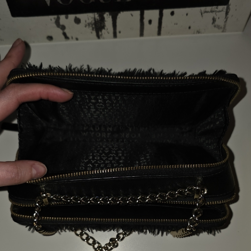 Kate Spade Black Cat Clutch with Chain - Picture 9 of 9
